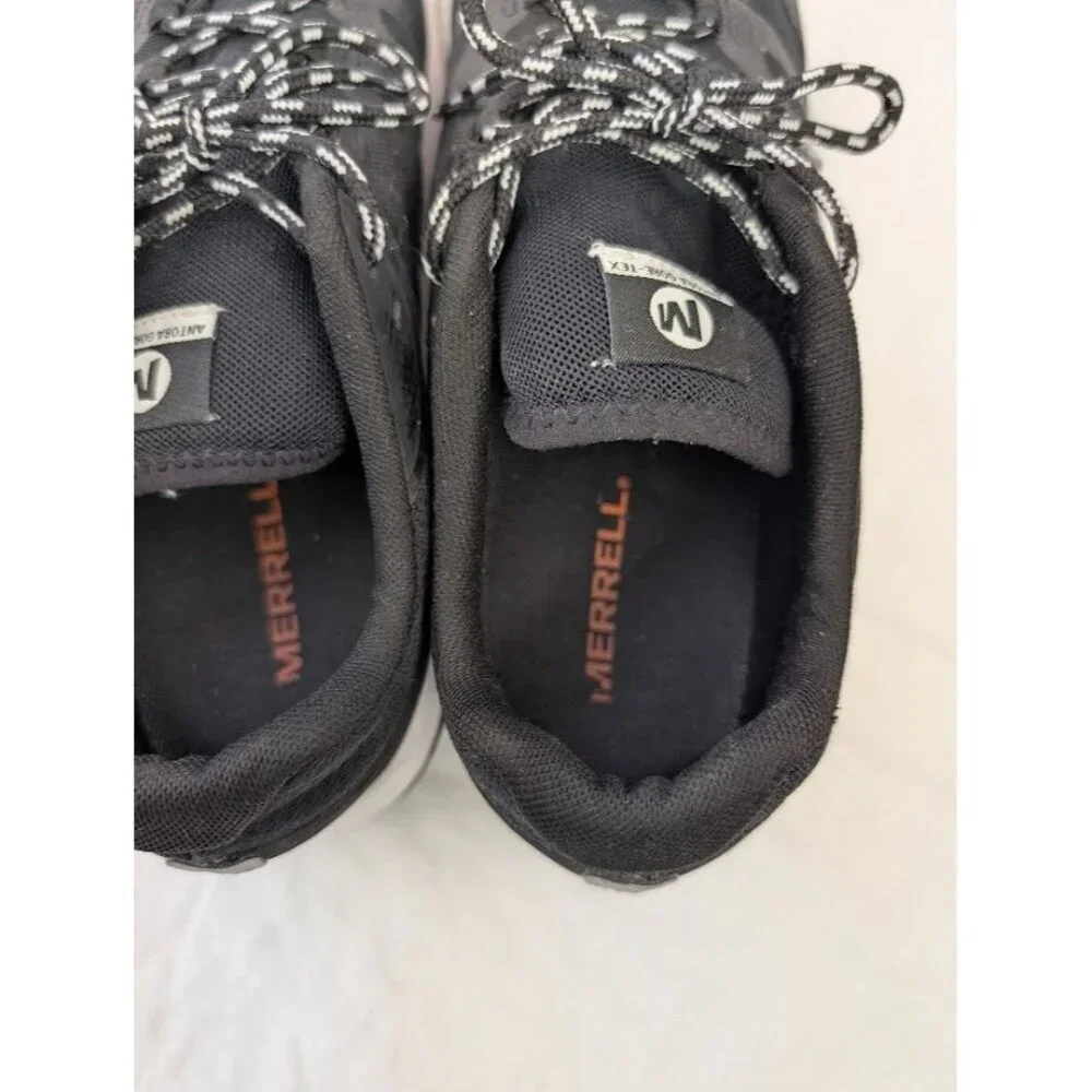 Merrell Qform2 low top hiking shoe black & white vibram women's sz 10.5 SH10 - Picture 5 of 9